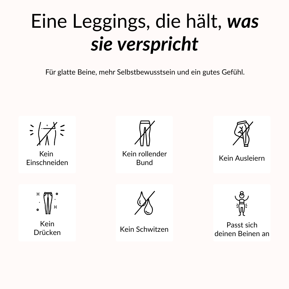 Wochenbett Anti-Cellulite Leggings